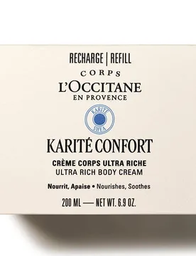Recarga KaritÃ© Confort CrÃ¨me Corps Ultra Riche - L'Occitane - FashionsVida