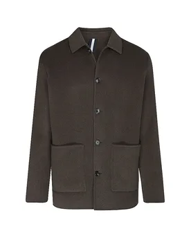 Profuomo Overshirt verde oscuro S - Profuomo - FashionsVida