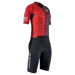 Dragonfly Short Sleeve Trisuit Red / Black XS Women