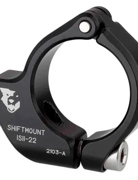 Morsetto Shifmount I-spec Ii 22 Mm Black - Wolf Tooth - FashionsVida