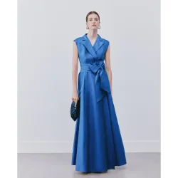 Vestido largo sin mangas