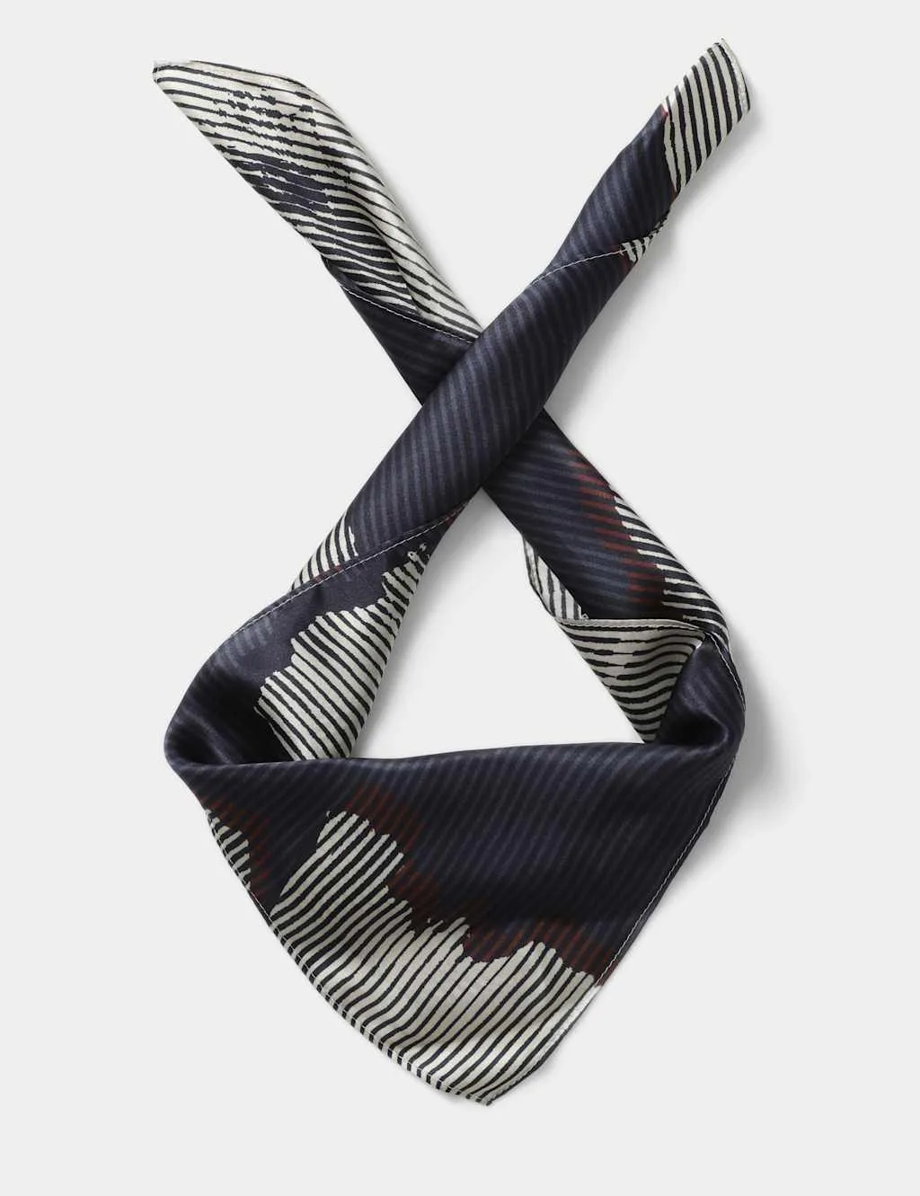 Auto Floral Scarf Black male - Autograph - FashionsVida