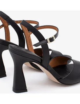 Sandalias de vestir de mujer ankle strap y tacón de piel, DORAT - Ángel Alarcón - FashionsVida