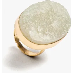 Anillo con piedra central maxi