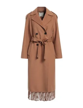 VICOLO Mantel Damen Kamel L Damen - VICOLO - FashionsVida