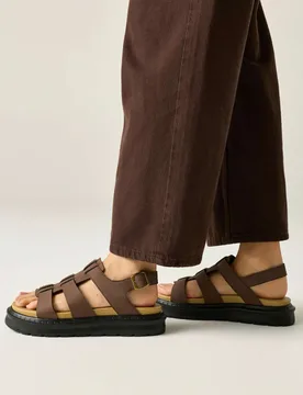 Palma Strappy Flatform Sandals Brown female - Regatta - FashionsVida