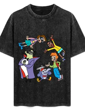 Cyberchase Digit, Hacker, Inez, Jackie, Matt Combo Set T-Shirt Holiday Simple Tee Shirt - Aliexpress - FashionsVida