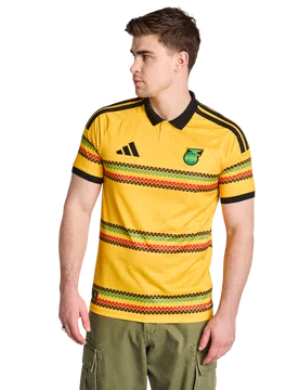 Jamaica Uomo - Maglie/Repliche Oro - Taglia S - Poly Jersey S - Adidas - FashionsVida