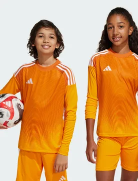Maglia Tiro 25 Competition Goalkeeper Long Sleeve Junior 9-10A Crew Orange - Adidas - FashionsVida