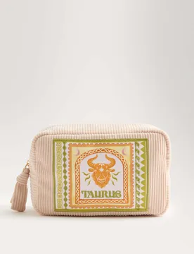 Taurus Star Sign Toiletry Bag No Colour female - M&S - FashionsVida