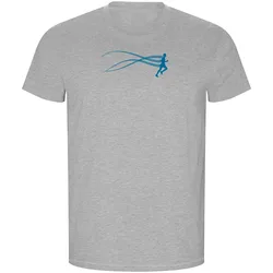 Maglietta A Maniche Corte Stella Run Eco Heather Grey 2XL