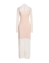 Maxi-Kleid Damen Hellrosa 32,34,36,38 Damen
