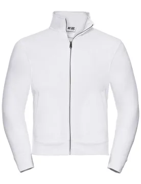 Mens Authentic Sweat Jacket (White) - Size X-Large - Russell athletic - FashionsVida