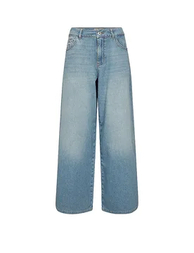 Jeans Wide Leg MMNORLANESMA bleu clair 29 - Mos mosh - FashionsVida