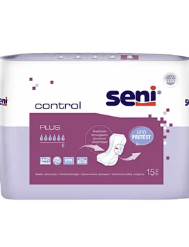 SENI® Control UNISEX Inkontinenz-Einlagen Plus - 3Pagen - FashionsVida