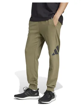 Joggers Essentials Big Logo French Terry Olive Strata / Black 2XL - Adidas - FashionsVida