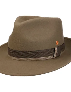 Jonathan Wool Bogart Hat by - taupe - Female - Size: XL (60-61 cm) - Mayser - FashionsVida