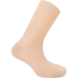 Calcetines cortos de hilo de escocia de hombre en canalé