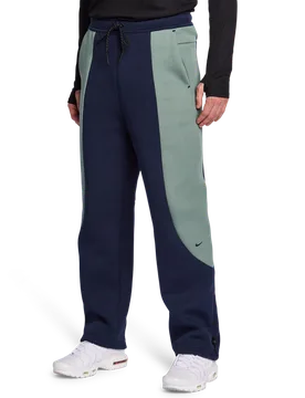 Tech Fleece Men Pants - Blue - Size XS - Poly Fleece - Blue - Size: Extra Small - Nike - FashionsVida