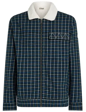 Giacca O´riginals Fleece Lined Blue Heritage Checks M - O´neill - FashionsVida