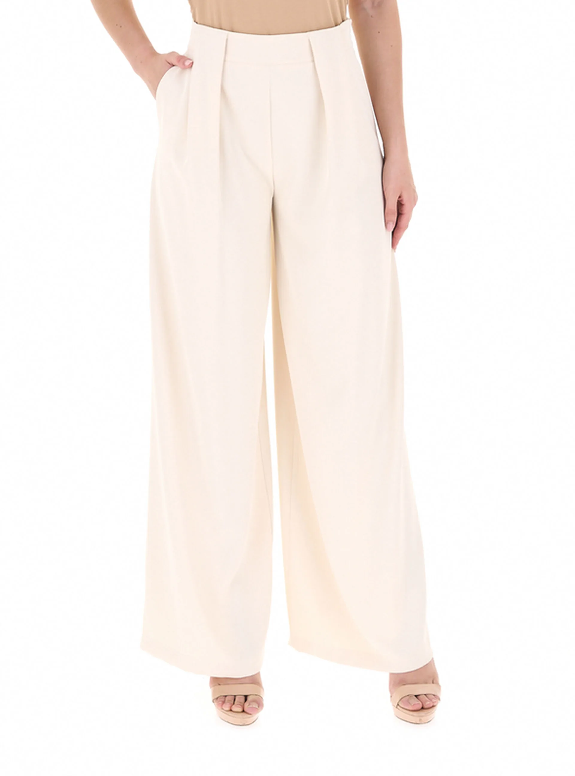 Pantalone con pinces BURRO L - Rinascimento - FashionsVida
