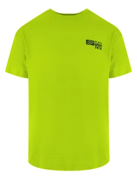 Mens Basic Short Sleeve Logo T-Shirt In Yellow - Plein sport - FashionsVida