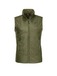 SCHÖFFEL Damen Hybridweste Cascata olive 46 W