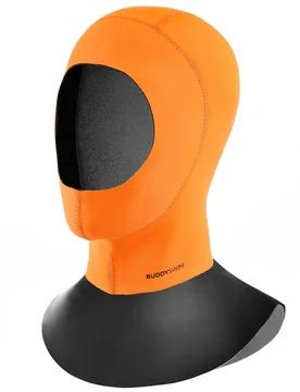 Trilaminate Warmth 2.5 Mm Neoprene Hood Orange S unisex - Buddyswim - FashionsVida
