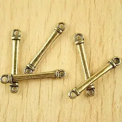Pcs 31.4x3.2mm Alloy Charm long bar connector h2276