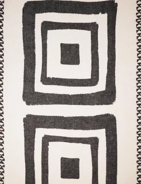 Pañuelo con pespuntes y estampado geométrico - Parfois - FashionsVida