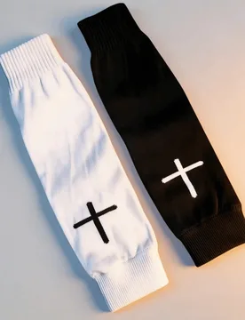Piezas Calentadores de pierna profesionales para fútbol, mangas de compresión para entrenamiento, partido y protección, de una sola capa, calentado - Shein - FashionsVida