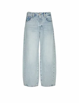 Jeans Balloon Fit BONNIE SEPTEMBER azzurro 30 - 7 for all mankind - FashionsVida