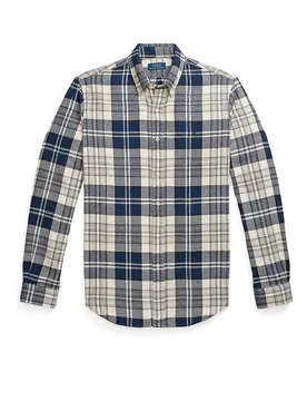 Camicia Custom Fit blu XL - Ralph Lauren - FashionsVida
