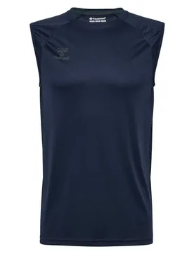 T-shirt Sans Manches Pro Training Marine 2XL - Hummel - FashionsVida