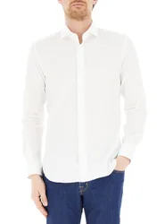 Camicia stretch slim fit BIANCO 40