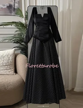 Customized Matching Modern Style Pleat A-line Square Neck Long Prom Dresses Elegant Classic Evening Gowns - Aliexpress - FashionsVida