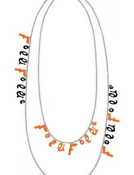 Womens 3n13t024kok Ladies Necklace - Multicolour Stainless Steel - One Size - Folli Follie - FashionsVida