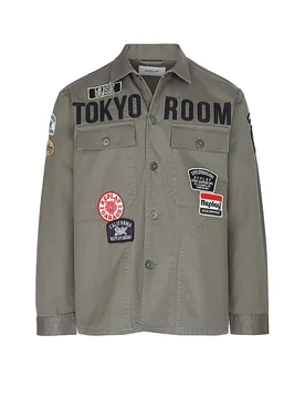 REPLAY Overshirt olive L herren - Replay - FashionsVida