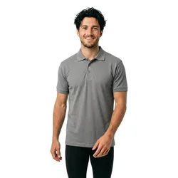 Polo à Manches Courtes Crossover 51587 Anthracite 4XL