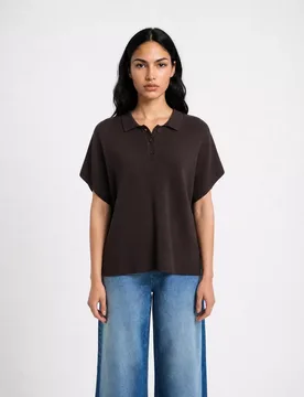 S POLO COLLAR CAPE female - S - FashionsVida