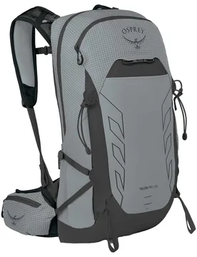 Sac à dos de randonnée polyvalent - Talon Pro 20 Silver Lining - Gris - Osprey - FashionsVida