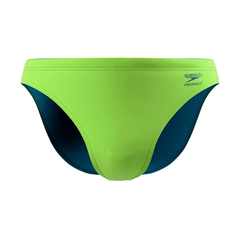 Solid Swimming Brief Citrus Green 30 Men - Speedo - FashionsVida