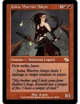 Jeska, Warrior Adept (foil) Judgment - Magic: The Gathering - FashionsVida