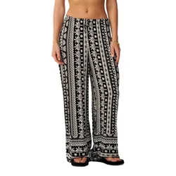 Pantalon Bossa Nova Wide Leg Black L