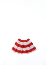 Gonna in cotone BABY ROSSO 4A