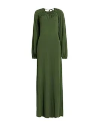 Maxi-Kleid Damen Dunkelgrün 38 Damen