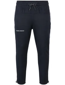 Rival Terry Amp Mens Black Track Pants - Size Small - Under armour - FashionsVida