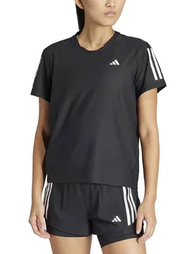 Own The Run Base Short Sleeve T-shirt Black XS Women - Adidas - FashionsVida