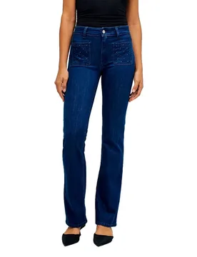 Jean Destinty Pockets Bootcut Fit Medium Wash 31 - Salsa Jeans - FashionsVida