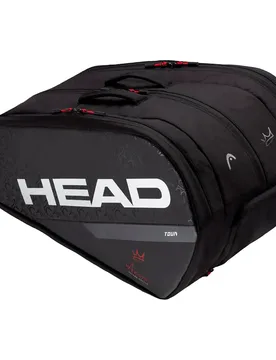 Coello Tour L Padel Racket Bag Black One Size - Head Racket - FashionsVida